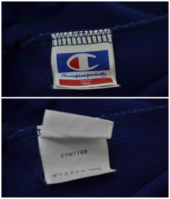 Champion Pant Vintage Champion Shorts 90s Champio… - image 6