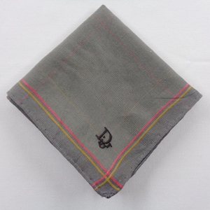 Christian Dior Handkerchief Vintage Christian Dior Hanky Christian Dior Pocket Square Scarf