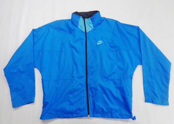 Nike Jacket Vintage Nike Windbreaker 90s Nike Swo… - image 4