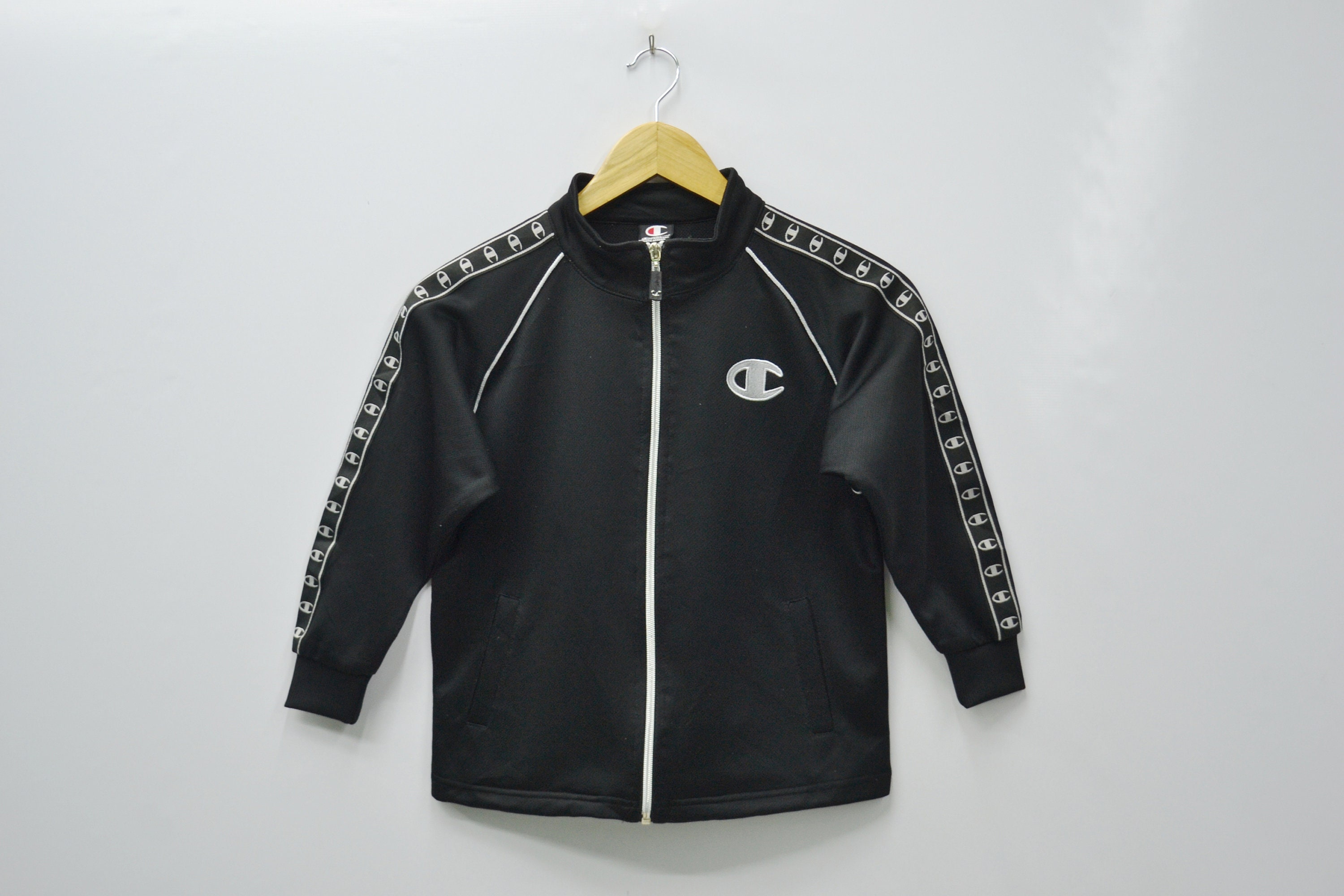 Champion taped track jacket online