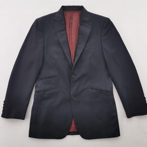 Burberry Jacket Vintage 90&#39;s Burberry Blazer Wool Coat Made In Japan Size M