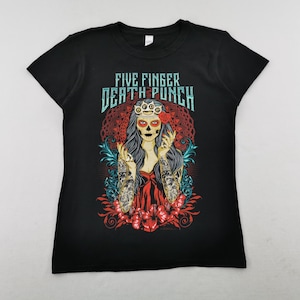 Five Finger Death Punch Shirt Five Finger Death Punch American Band T Shirt Size M