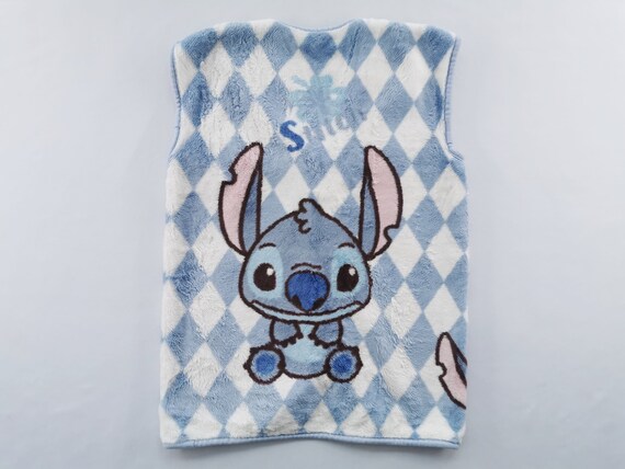 Stitch Jacket Stitch Vest Jacket Stitch Disney Over Print Vest Fleece Jacket Size M Etsy Canada