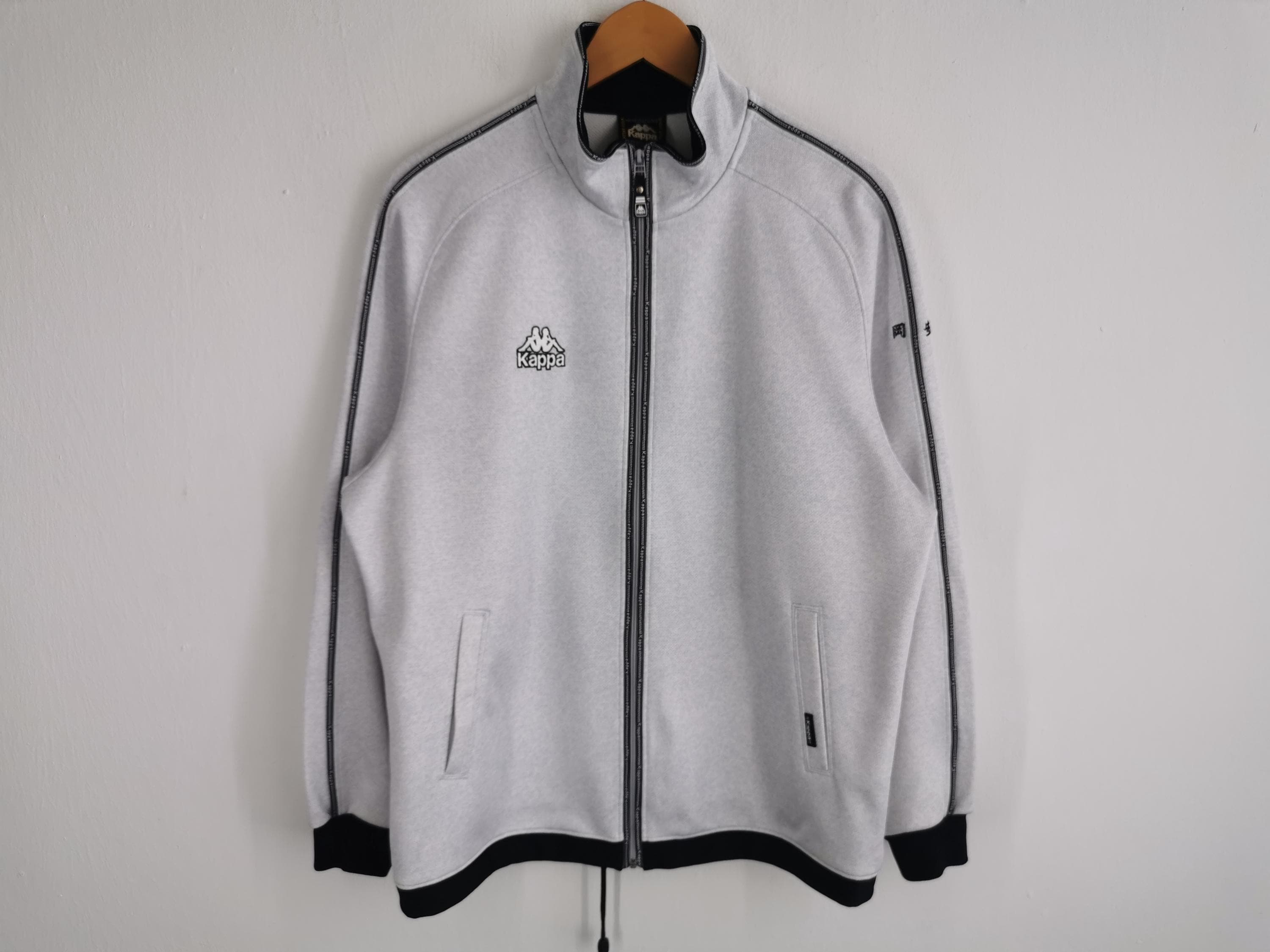 Vintage 90s Size Jaspo O Kappa Made in Japan Track Top Jacket Size