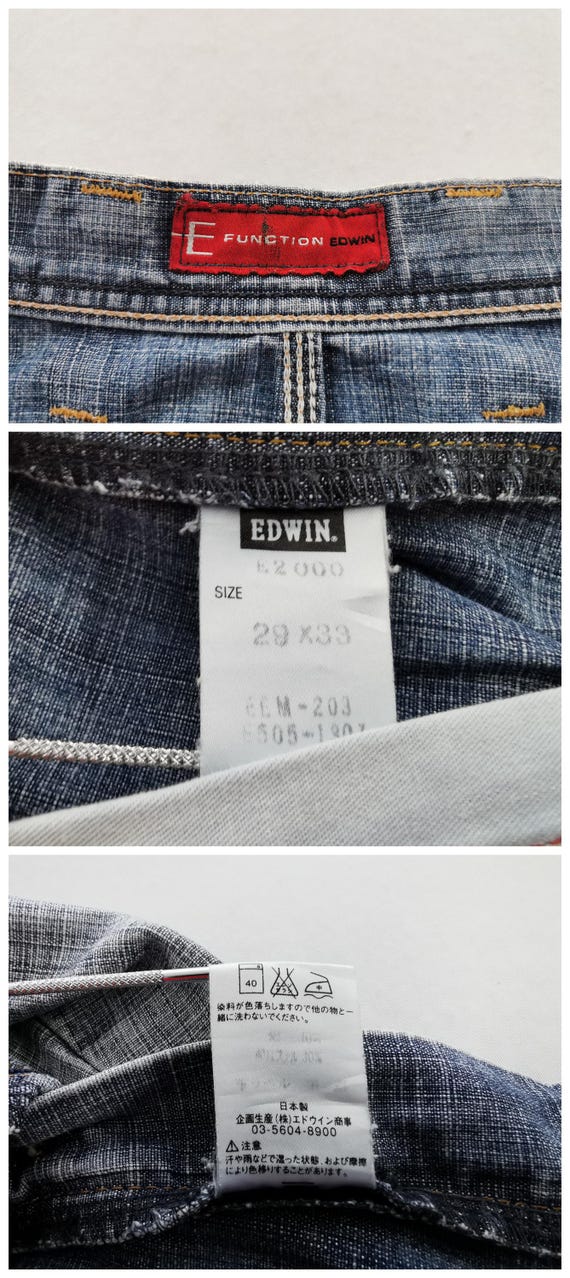 Edwin Jeans Vintage Edwin Function Denim Jeans Ma… - image 9