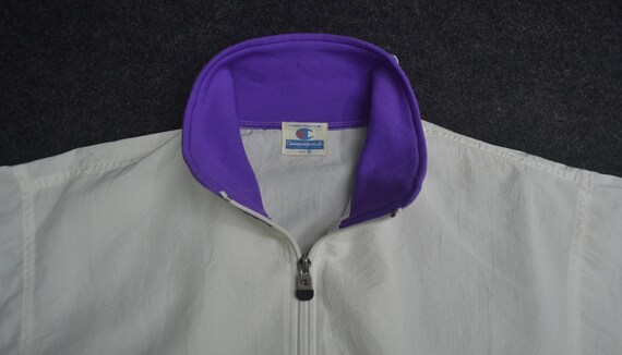 Champion coupe-vent Vintage des années glissière 90 Champion pull Champion piste à glissière années veste taille Jaspo O b78624 Champion coupe-vent Vintage des années glissière 90 Champion pull Champion piste à glissière années veste taille Jaspo O b78624