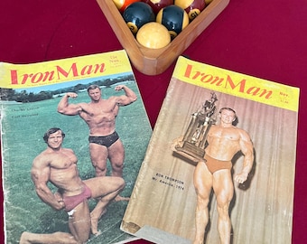 IRONMAN X 2 - 1972 &1974 Zeitschriften Vintage -