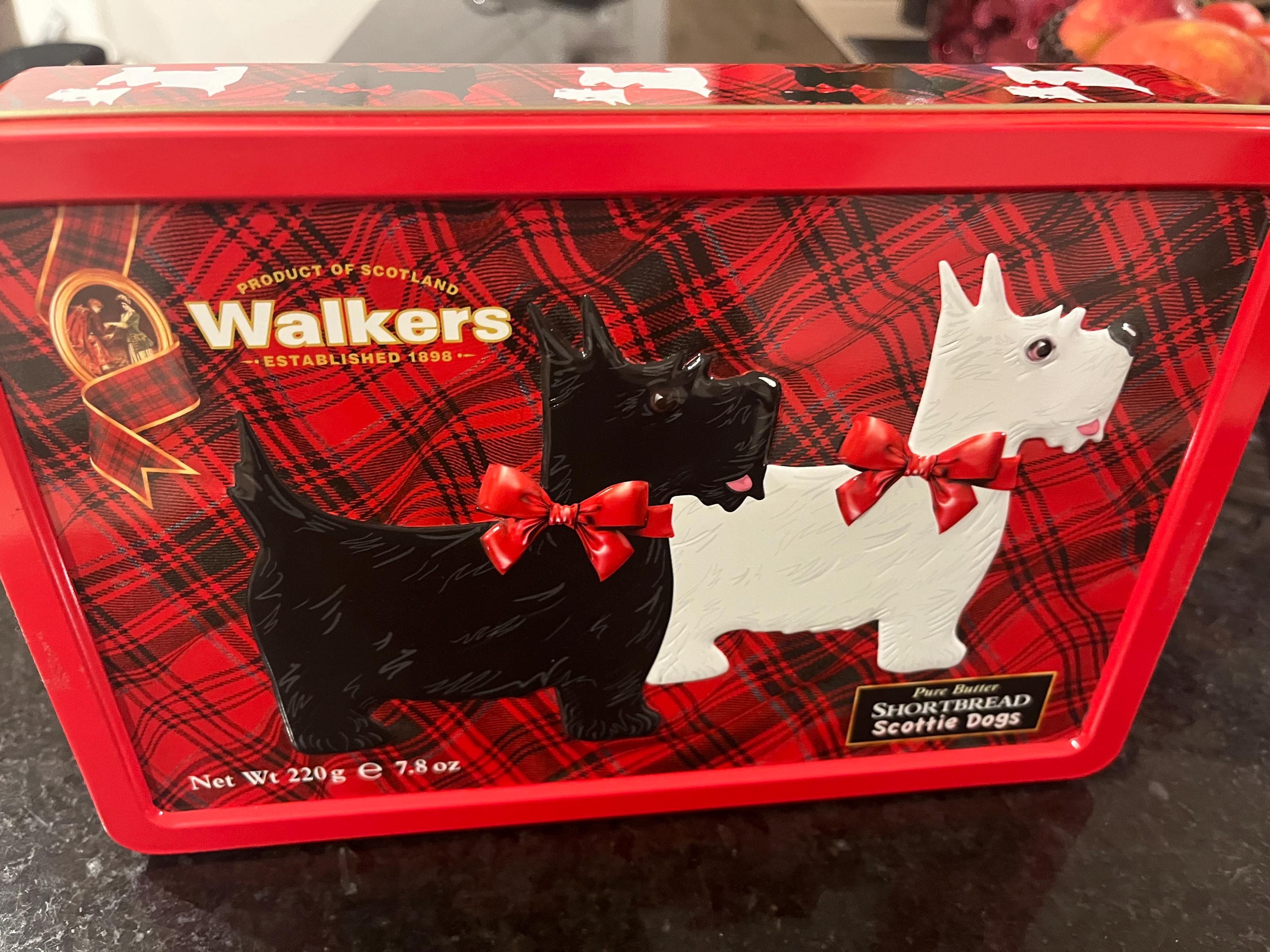scottish shortbread biscuits scottie dog biscuit tin