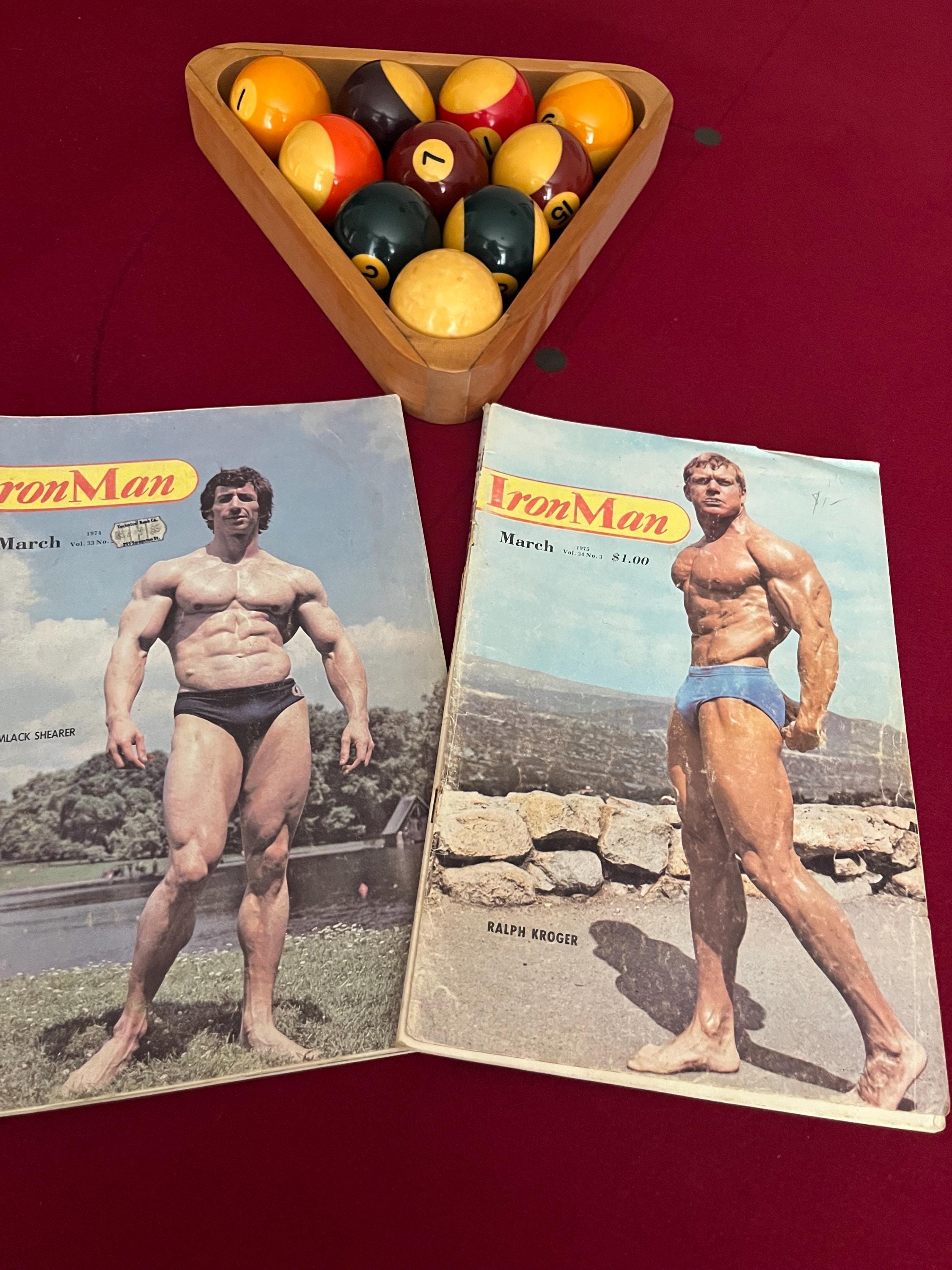 Vintage bodybuilding magazine - Etsy 日本