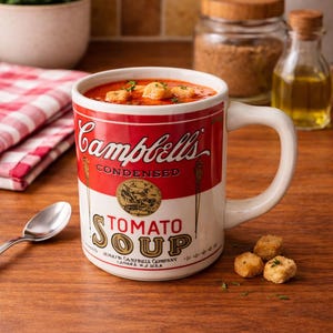 Campbell soup bowls mugs - Etsy 日本