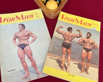 IRONMAN X 2 - 1977 Zeitschriften Vintage -