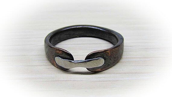 copper thumb ring