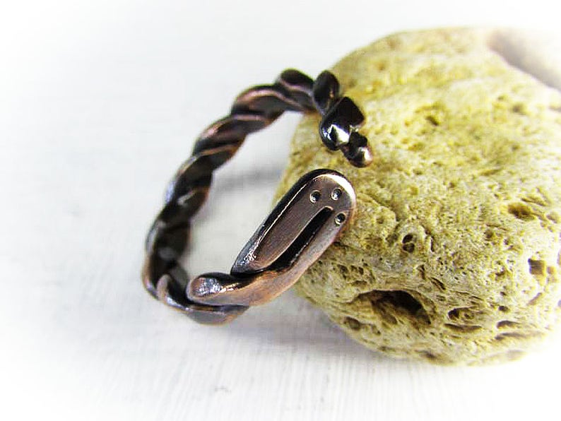 Unisex celtic ring Thumb Ring for Men or Women Medioeval Etsy