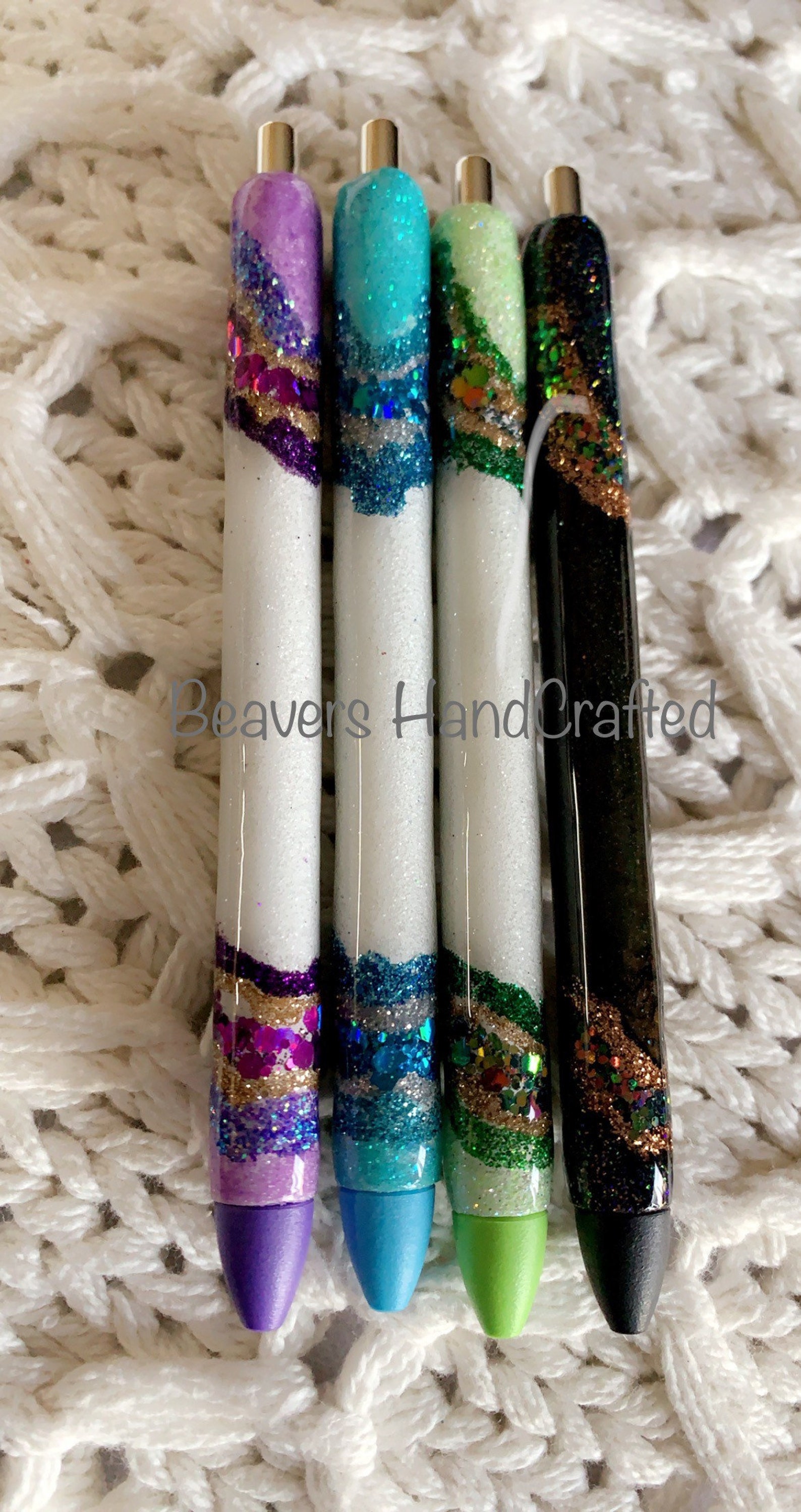 Custom refillable Inkjoy Pen personalized epoxy pen Etsy
