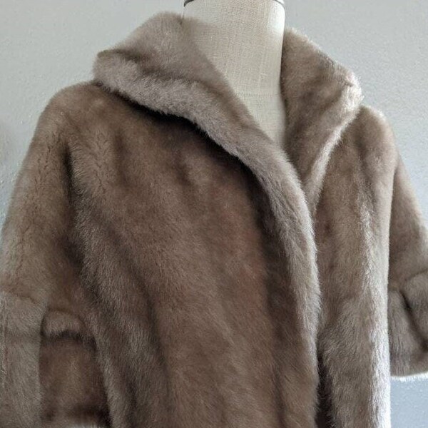 faux fur shawl stole