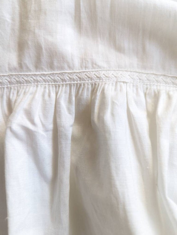 Edwardian Split Drawers and Slip Matching Set Siz… - image 5