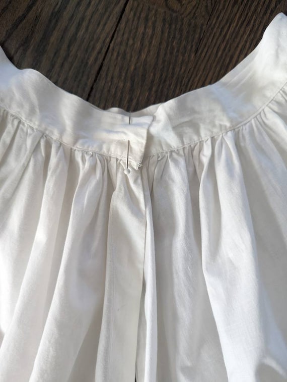 Edwardian Split Drawers and Slip Matching Set Siz… - image 4