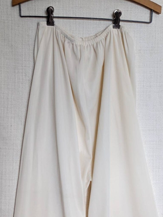 1960s Lounge Pajama Set Pink Size Size 4-6 Nylon … - image 8