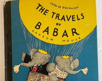 Die Reise des Babar von Jean de Brunhoff, 1965