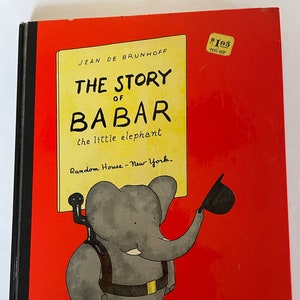 The Story of Babar by Jean de Brunhoff, 1960s edition