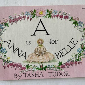 A sta per Annabelle, scritto e illustrato da Tasha Tudor, 1954, probabilmente ristampa degli anni '60, copertina flessibile