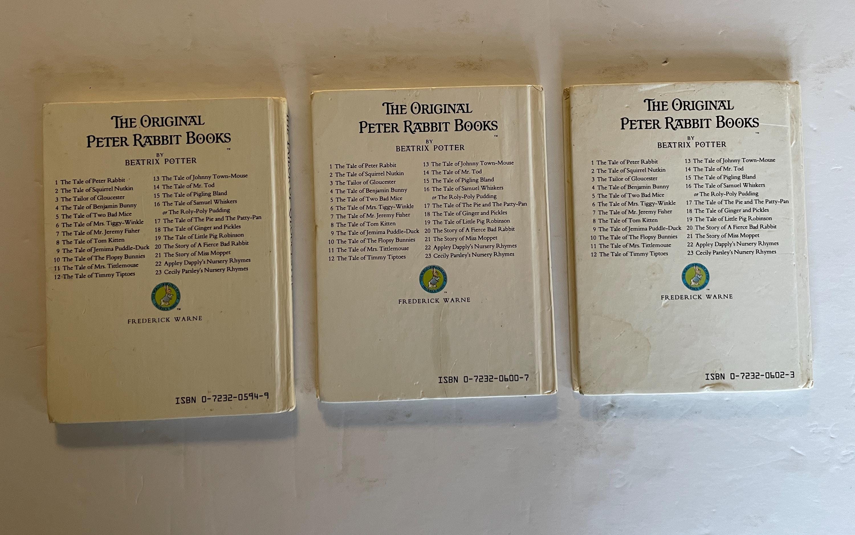 ビアトリクス・ポター著『グロスターの仕立て屋』『ジェミマ・パドル