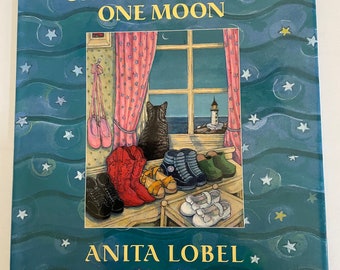 One Lighthouse One Moon Écrit et illustré par Anita Lobe, 1ère éd. signée