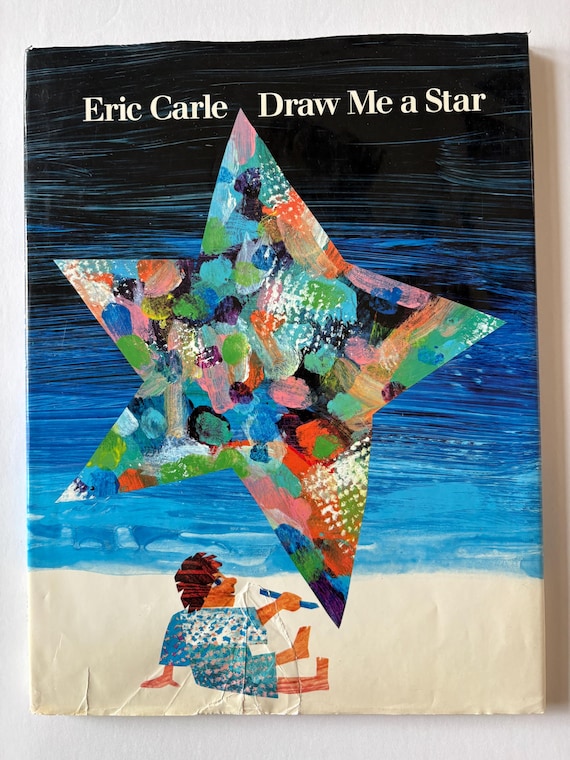 Draw Me a Star by Eric Carle, 1st Edition, 1st Printing - Etsy