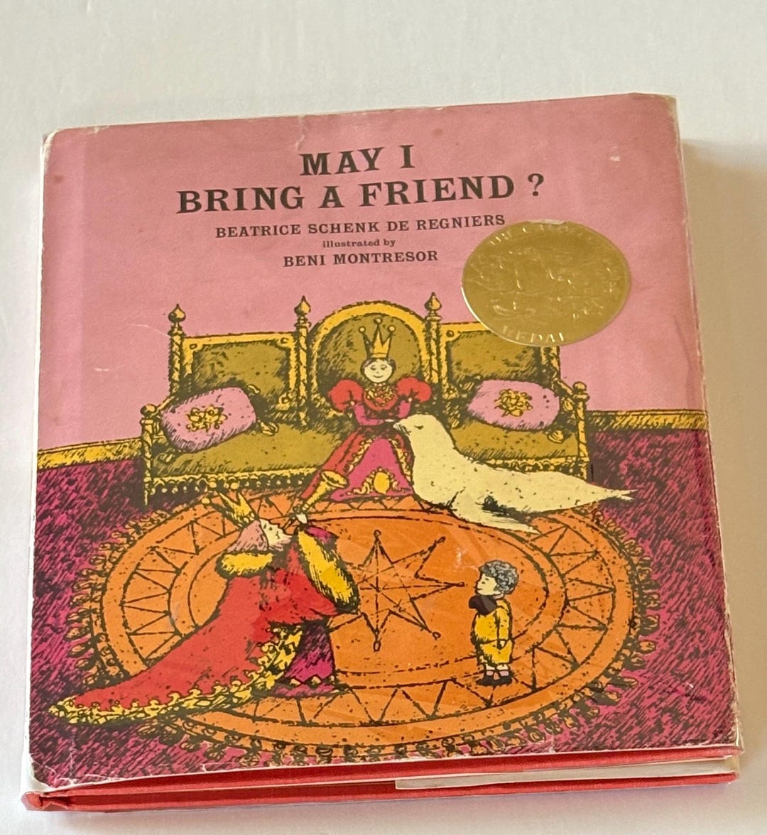 May I Bring a Friend by Beatrice Schenk De Regniers, 1965 - Etsy