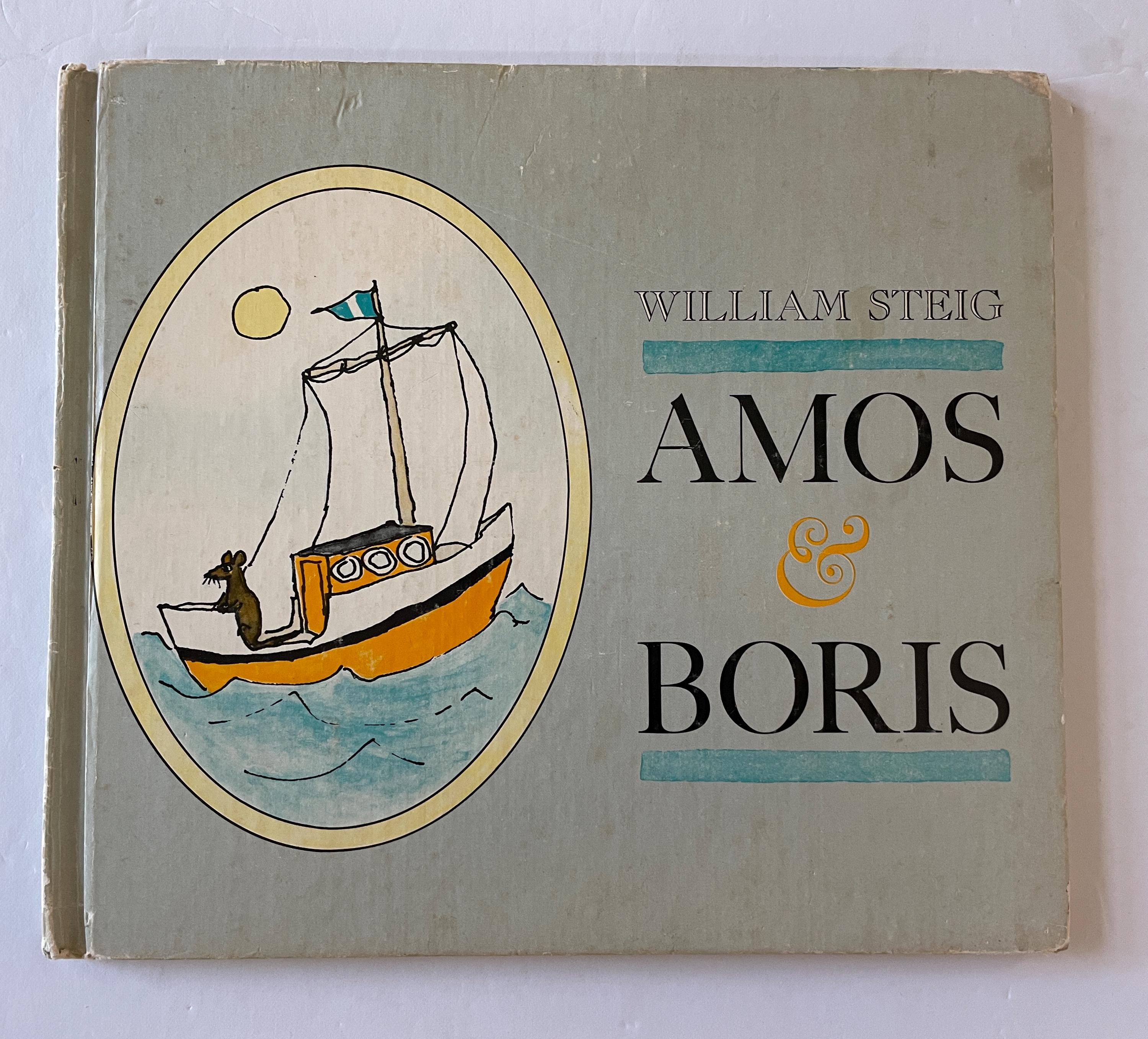 Amos & Boris by William Steig, 1971 - Etsy