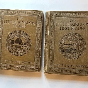 Little Kingdom Primer and Little Kingdom First Reader (set of 2 books), 1912 image 1