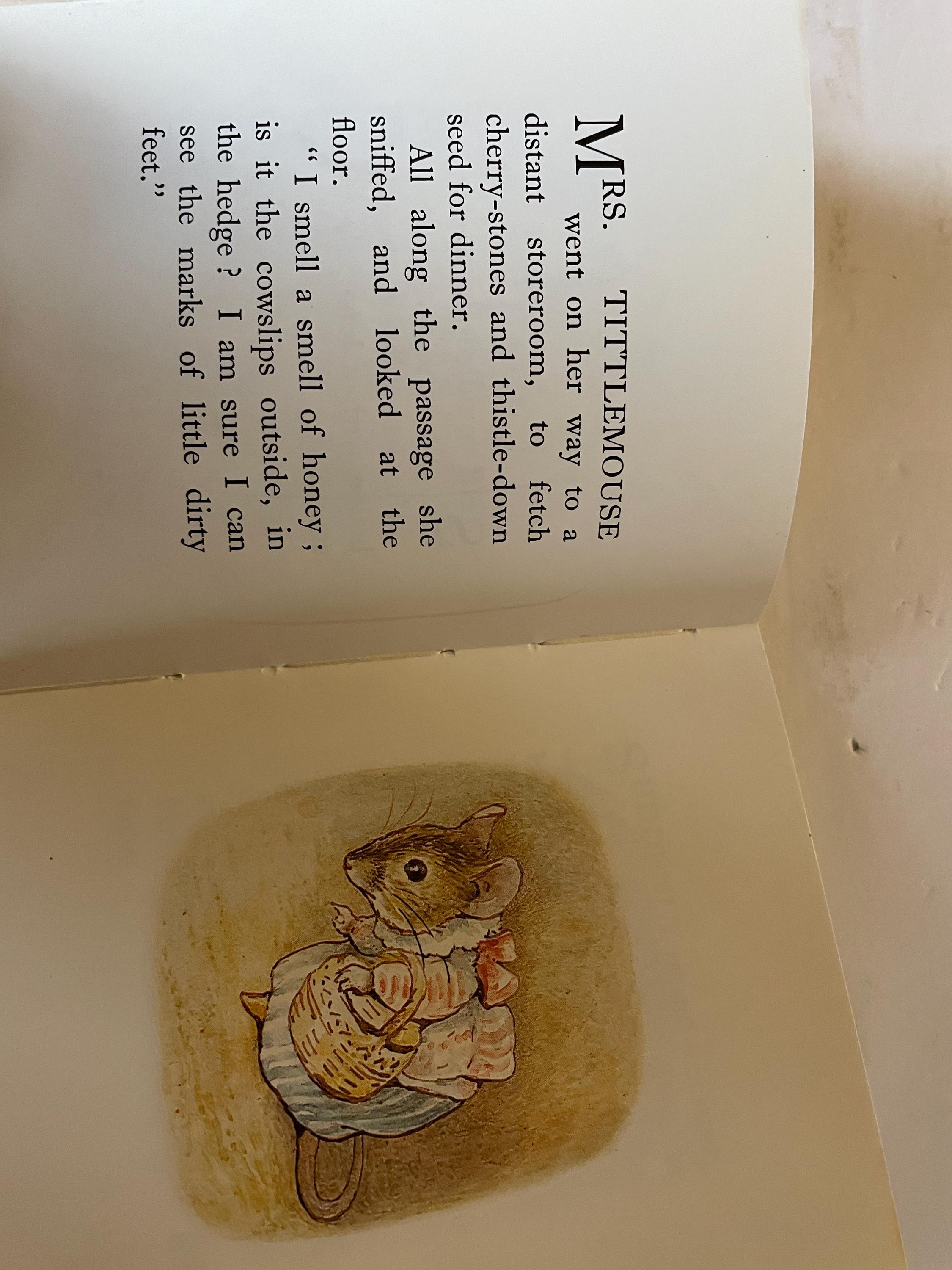 ビアトリクス・ポター著『グロスターの仕立て屋』『ジェミマ・パドル