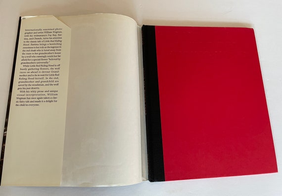Little Red Riding Hood Adapted by William Wegman - Etsy UK