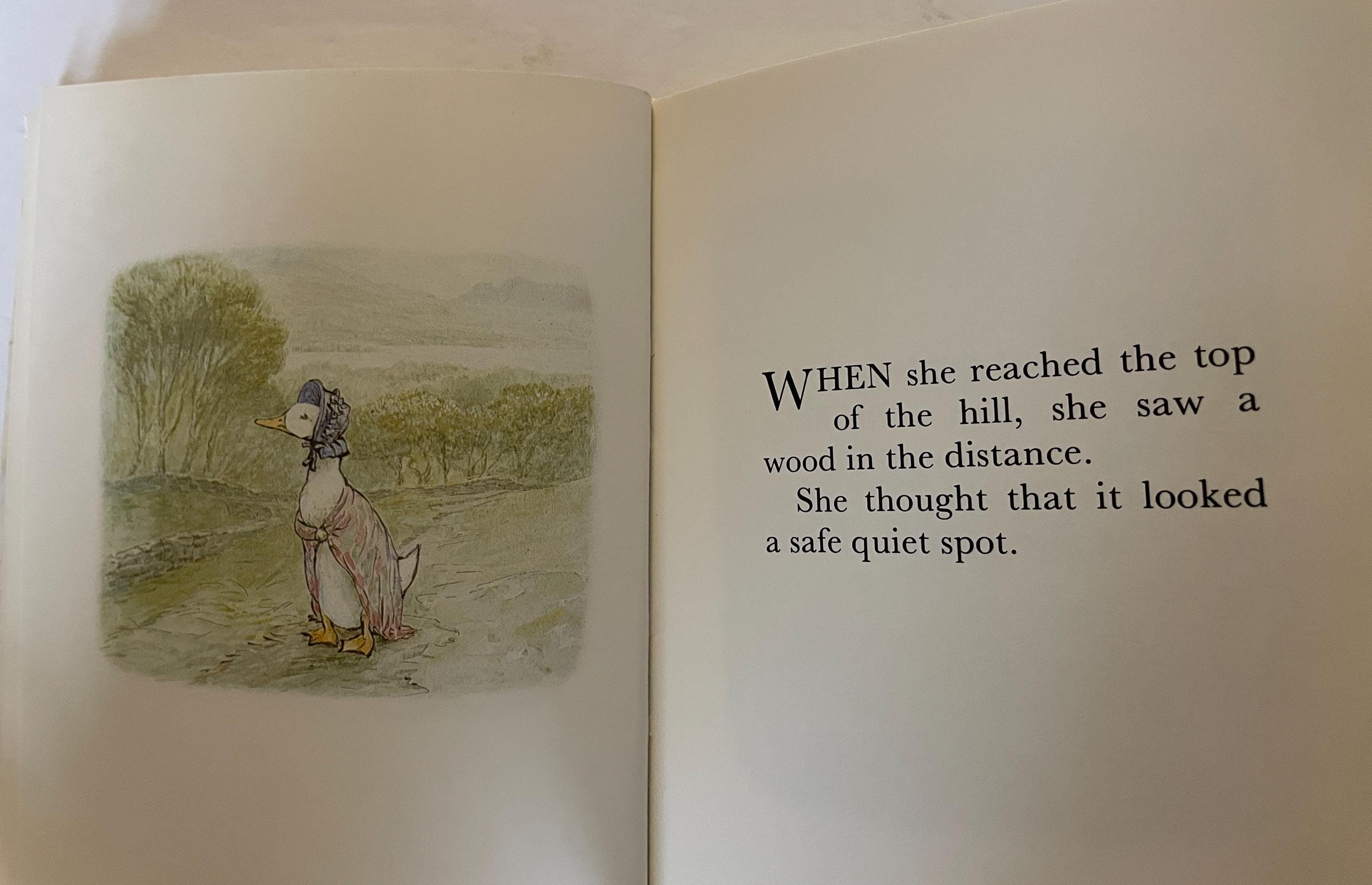 ウォールフレーム　ビアトリクス・ポッター グロスターの仕立屋　アヒルのジマイマ ビアトリクス・ポター著『グロスターの仕立て屋』『ジェミマ・パドル