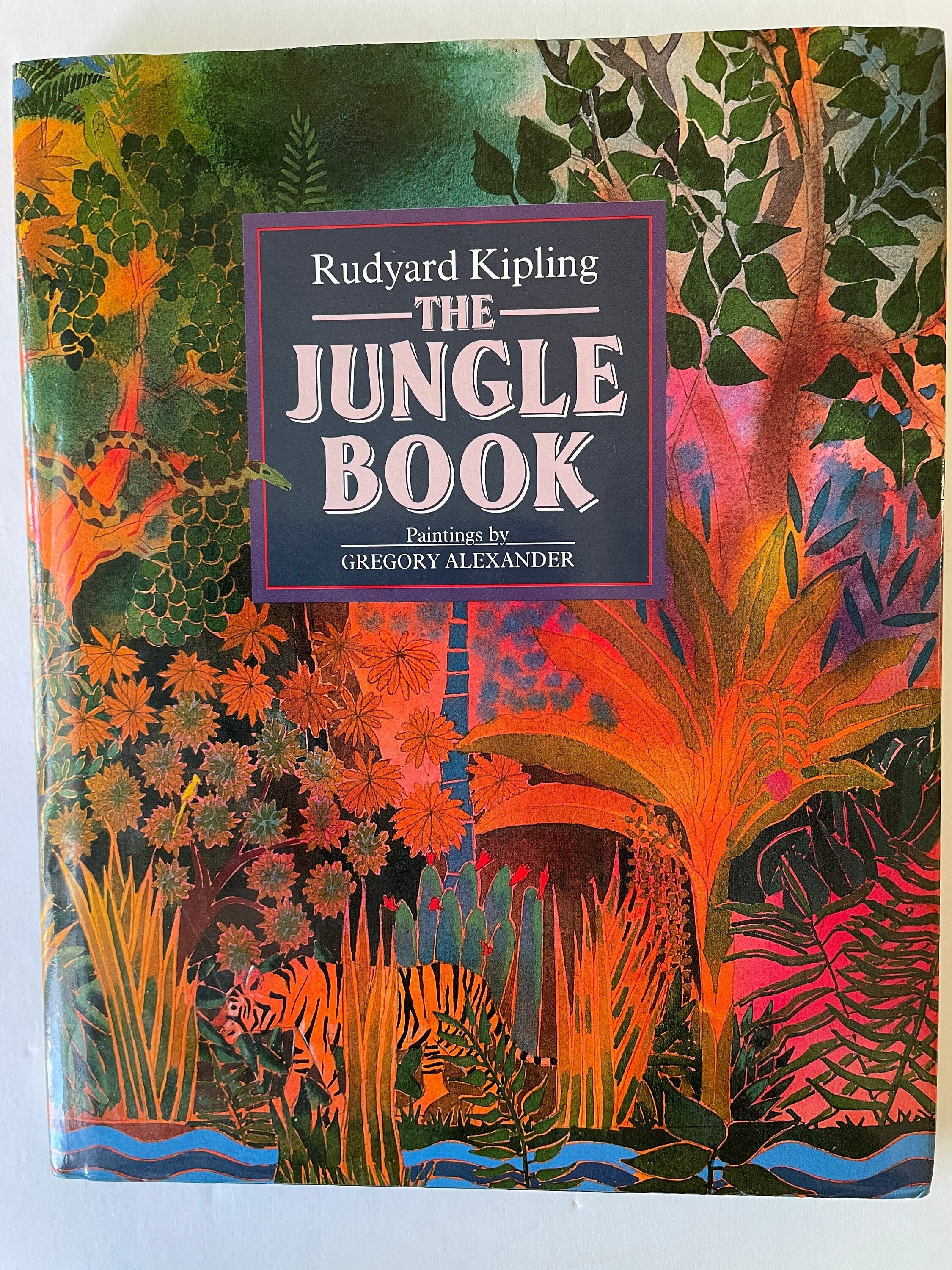The Jungle Book by Rudyard Kipling Illus. by Gregory Alexander 1st US Ed. 1st Printing Etsy