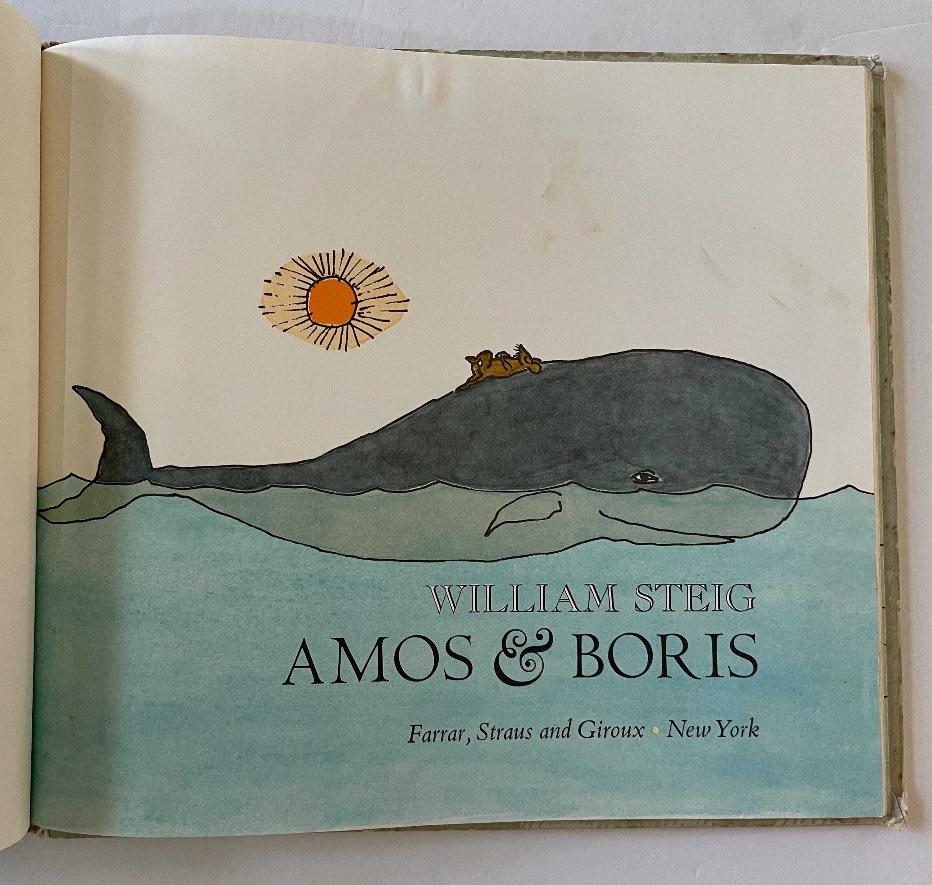 Amos & Boris by William Steig, 1971 - Etsy