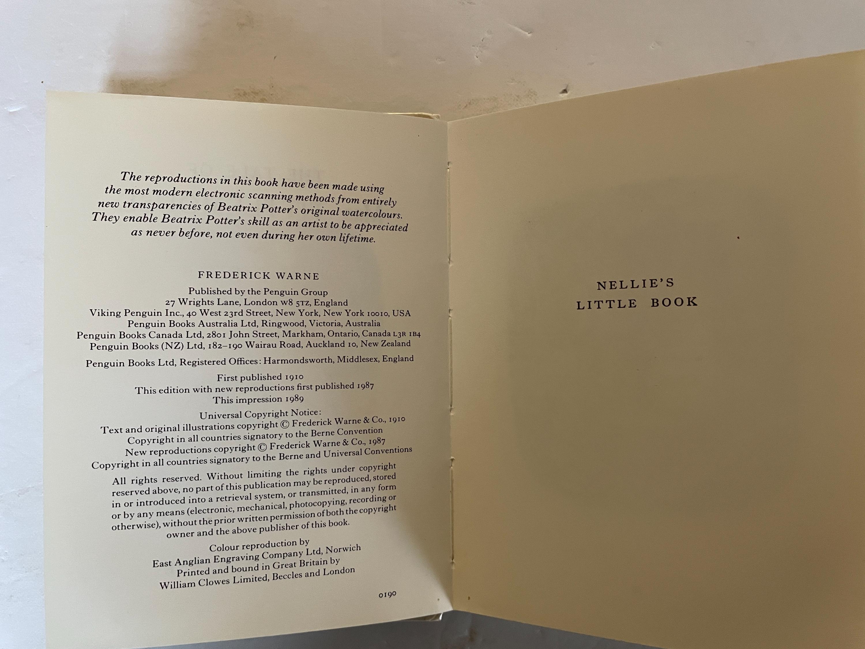 ビアトリクス・ポター著『グロスターの仕立て屋』『ジェミマ・パドル