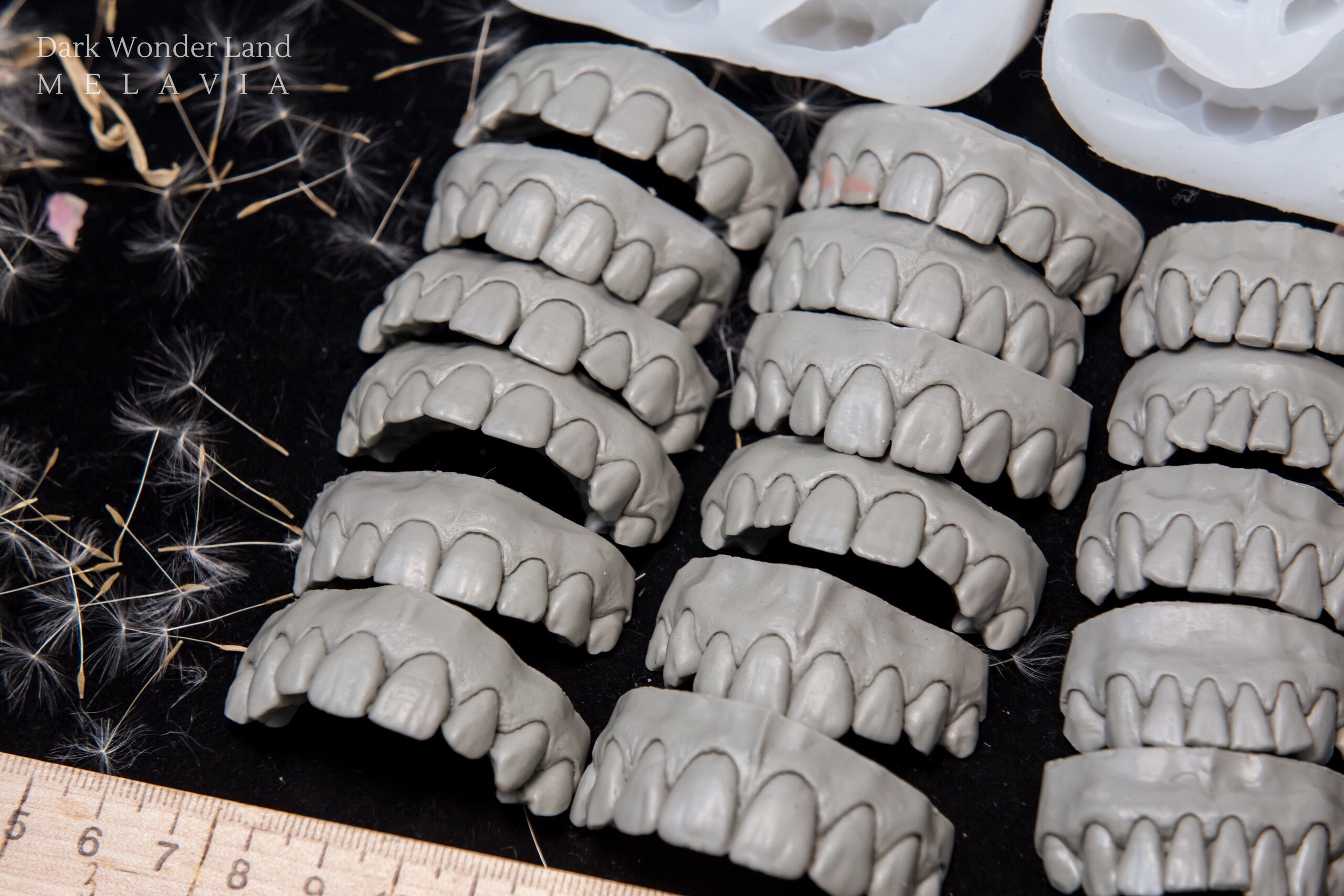 Mold upper teeth 16pcs lower teeth 5pcs Etsy