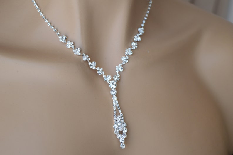 Bridal jewelry set Necklace and earrings Wedding jewelry,crystal jewelry,Bridal Necklace,Bridesmaid jewelry Set.