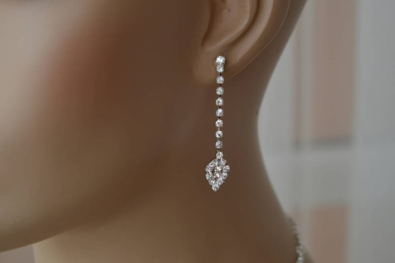 bridesmaid jewelry set. wedding jewelry set Rhinestone Jewelry Set,Wedding Necklace bridal jewelry set Set