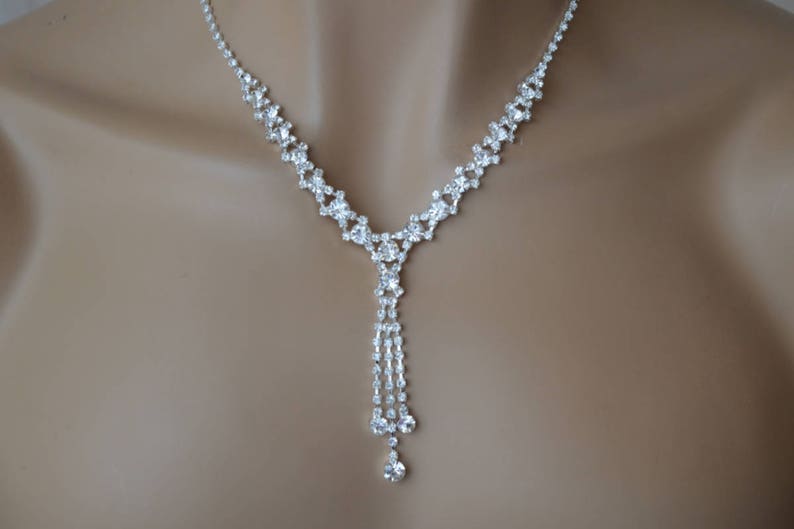 Bridal necklace Set,bridesmaid jewelry Wedding jewelry,crystal jewelry. bridal jewelry set earrings