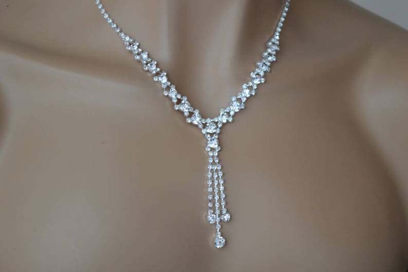 Bridal necklace Set,bridesmaid jewelry Wedding jewelry,crystal jewelry. bridal jewelry set earrings