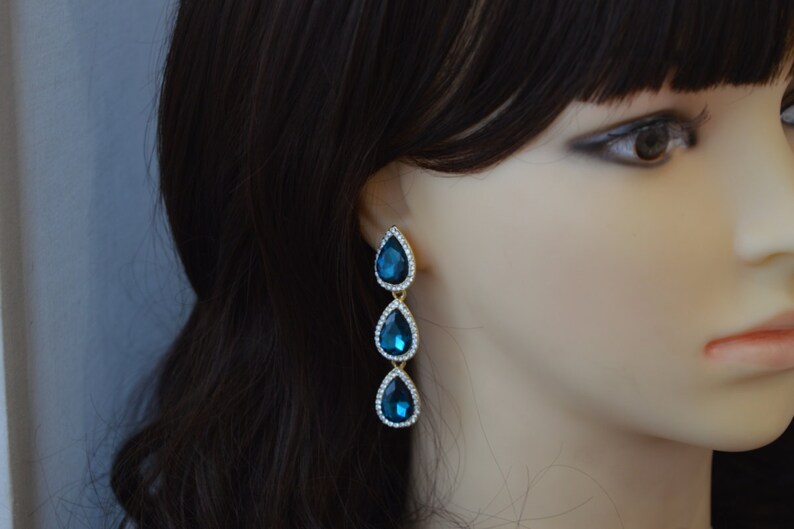 Earrings,Bridal Earrings,Gold Earrings.