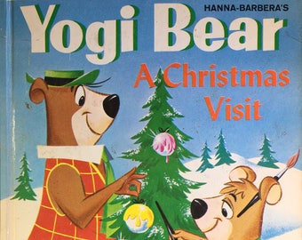 Yogi Bear A Christmas Visit A Little Golden Book 1961