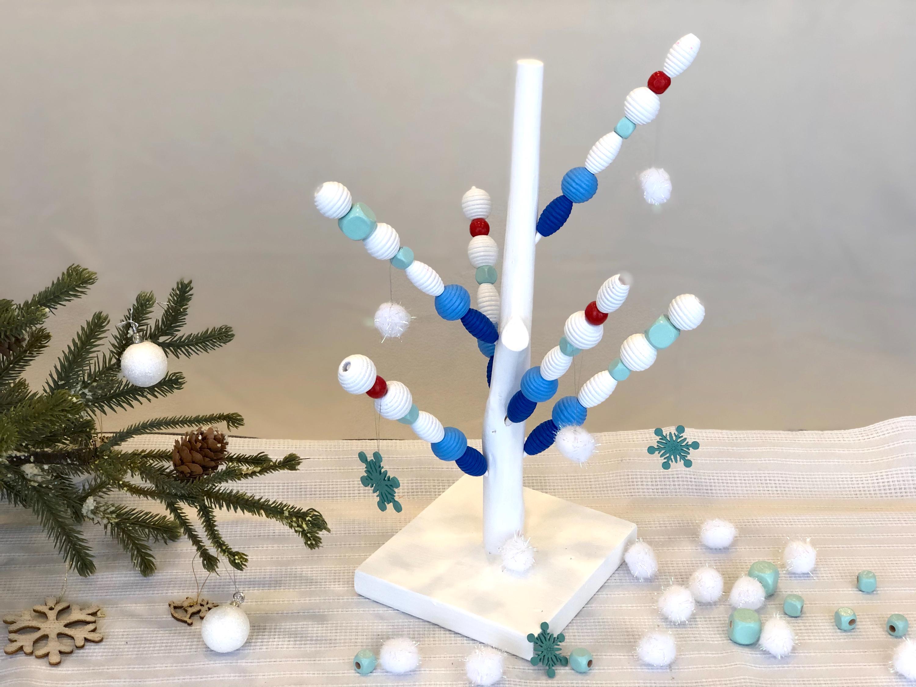 Mini Tree Activity Seasonal Mini Wooden Tree - Educational Toy for Preschool and ...
