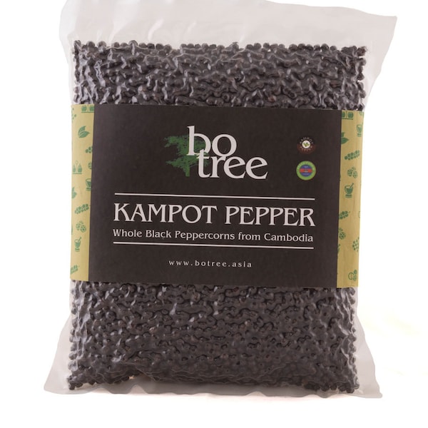 Bo Tree Farm 100% Organic Black Kampot Pepper 500g