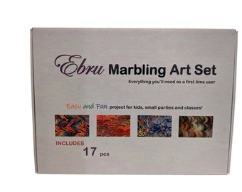 Ebru Marbling Art Set - Kit (6 Colors)