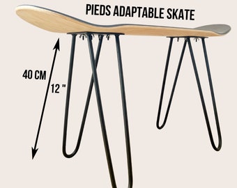 Pieds adaptable sur skateboard / Un seul pied