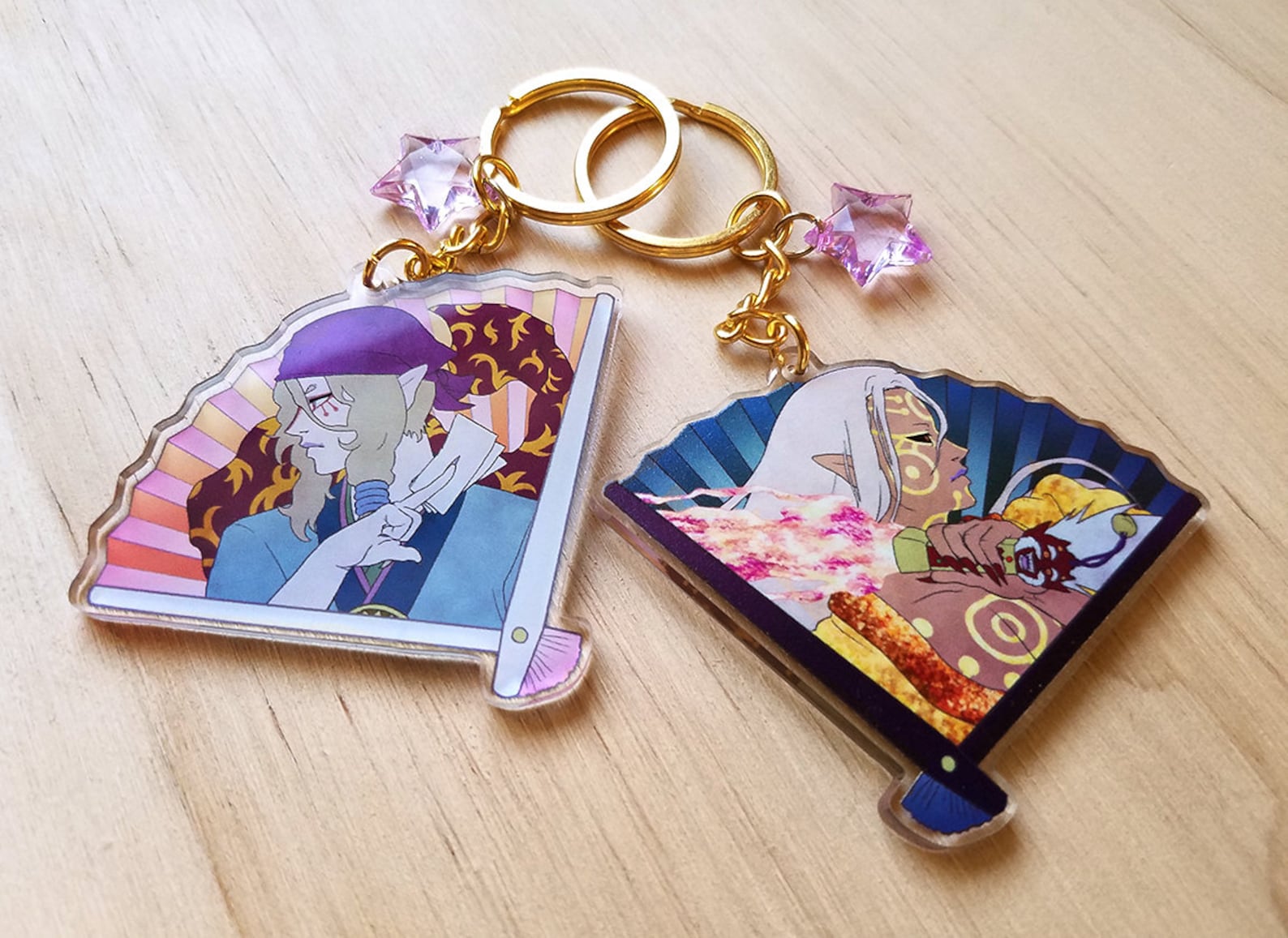 Mononoke Kusuriuri (Medicine Seller) 2" Double Sided Clear Acrylic Keychain