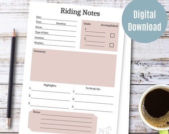 Equestrian Journal Printables Equestrian Planner Youth Horse Riding Journal Horse Diary Horse Journal Horse Gift Eventing Diary Barrel Racer